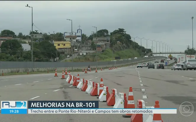 Governo federal autoriza retomada das obras de modernização da BR-101 no RJ