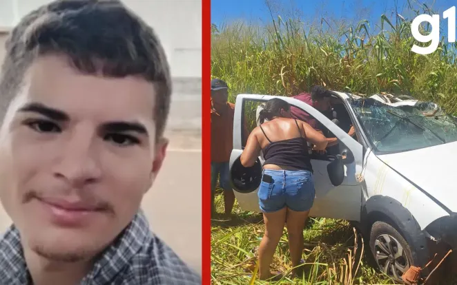Jovem que desapareceu após ficar preso em carro capotado está há 7 dias em estado grave em hospital de MT