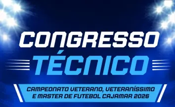 Campeonato Veretano, Veretníssimo e Master 2026 terá congresso técnico em Cajamar