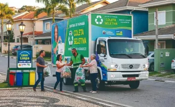 Santana de Parnaíba amplia a coleta seletiva para 100% da cidade