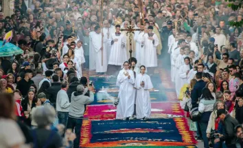 Corpus Christi de Santana de Parnaíba chega à 66ª edição com um dos maiores tapetes religiosos do Brasil
